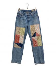 LEVI'S（リーバイス）の古着「パッチワークデニムパンツ」｜インディゴ