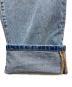 中古・古着 LEVI'S (リーバイス) パッチワークデニムパンツ インディゴ サイズ:SIZE 63.5cm (W25)：4000円
