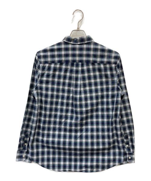 POLO RALPH LAUREN（ポロ・ラルフローレン）POLO RALPH LAUREN (ポロ・ラルフローレン) ボタンダウンチェックシャツ ブルー サイズ:XLの古着・服飾アイテム