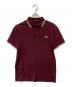 FRED PERRY（フレッドペリー）の古着「ポロシャツ」｜レッド