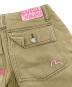 中古・古着 EVISU DONNA (エヴィスドンナ) ローライズデニムパンツ カーキ サイズ:W25：6000円