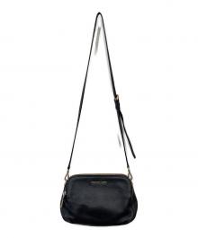 MICHAEL KORS（マイケルコース）の古着「レザーショルダーバッグ」｜ブラック
