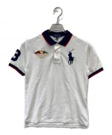POLO RALPH LAUREN（ポロ・ラルフローレン）の古着「ポニー刺繍ポロシャツ」｜ホワイト