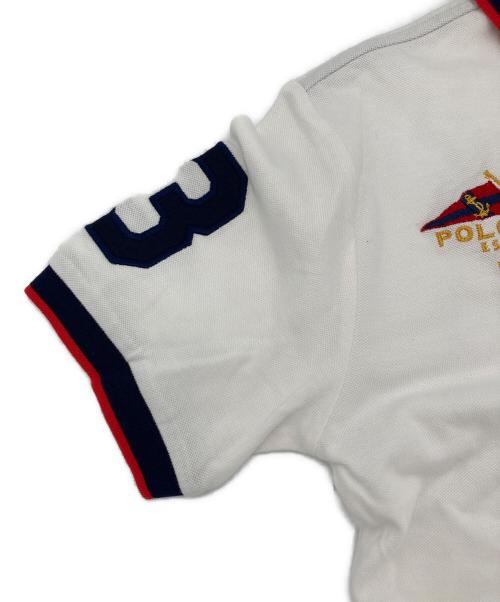 POLO RALPH LAUREN（ポロ・ラルフローレン）POLO RALPH LAUREN (ポロ・ラルフローレン) ポニー刺繍ポロシャツ ホワイト サイズ:150の古着・服飾アイテム