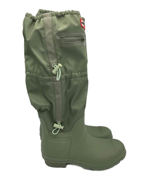 HUNTER（ハンター）HUNTER (ハンター) レインブーツ カーキ サイズ:23cmの古着・服飾アイテム