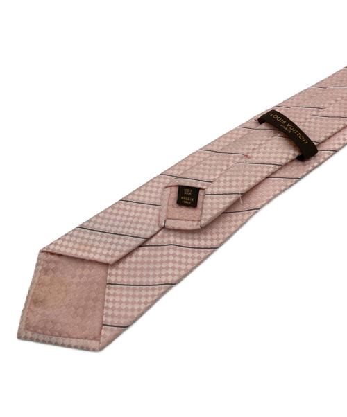 LOUIS VUITTON（ルイ ヴィトン）LOUIS VUITTON (ルイ ヴィトン) シルクネクタイ ピンク サイズ:表記なしの古着・服飾アイテム