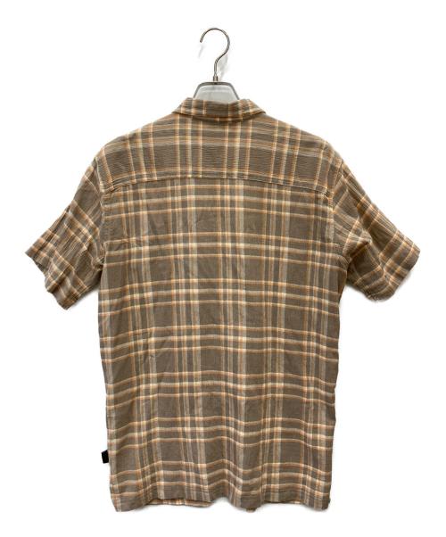 Patagonia（パタゴニア）Patagonia (パタゴニア) 半袖シャツ ブラウン サイズ:Mの古着・服飾アイテム