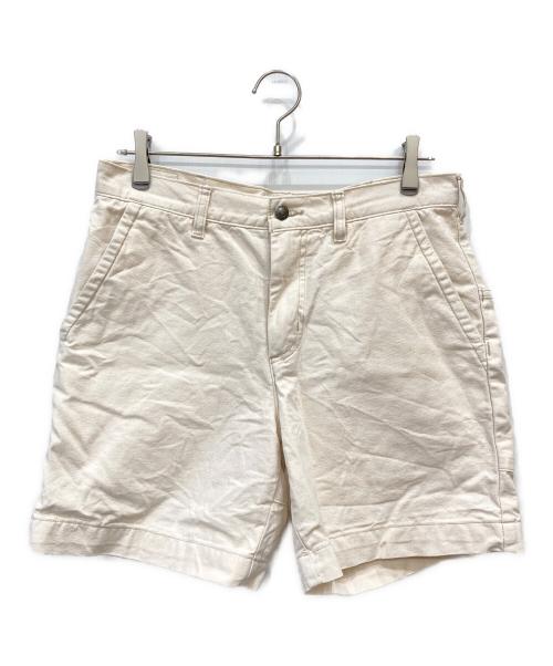 Patagonia（パタゴニア）Patagonia (パタゴニア) ・ヘリテージ・スタンドアップ・ショーツ ホワイト サイズ:76cm(W30)の古着・服飾アイテム