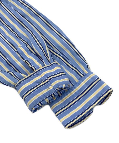 RALPH LAUREN（ラルフローレン）RALPH LAUREN (ラルフローレン) 長袖ストライプシャツ ブルー サイズ:Lの古着・服飾アイテム
