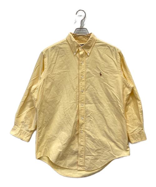 POLO RALPH LAUREN（ポロ・ラルフローレン）POLO RALPH LAUREN (ポロ・ラルフローレン) ボタンダウンシャツ イエロー サイズ:42の古着・服飾アイテム