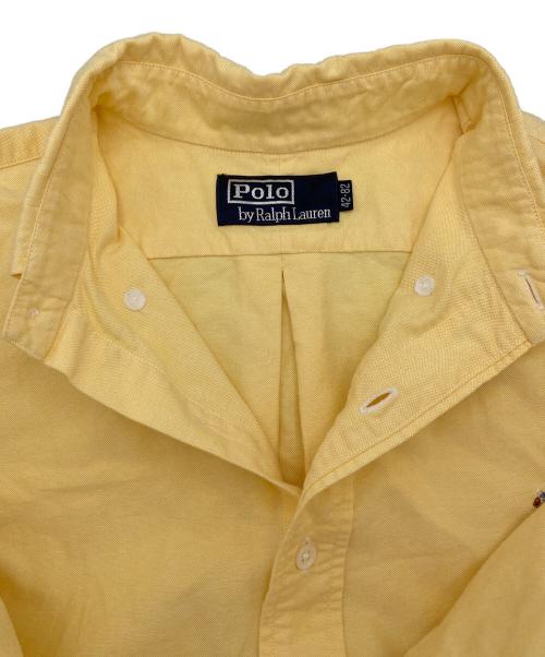 POLO RALPH LAUREN（ポロ・ラルフローレン）POLO RALPH LAUREN (ポロ・ラルフローレン) ボタンダウンシャツ イエロー サイズ:42の古着・服飾アイテム