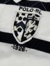 中古・古着 POLO RALPH LAUREN (ポロ・ラルフローレン) ポロシャツ ホワイト×ブラック サイズ:M：4000円