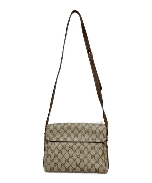 GUCCI（グッチ）GUCCI (グッチ) GGスプリームショルダーバッグ ブラウンの古着・服飾アイテム