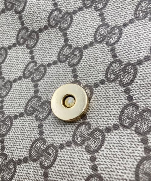 GUCCI（グッチ）GUCCI (グッチ) GGスプリームショルダーバッグ ブラウンの古着・服飾アイテム