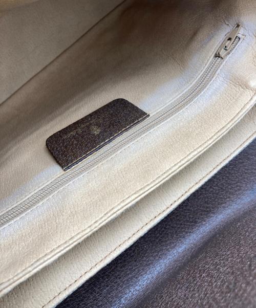 GUCCI（グッチ）GUCCI (グッチ) GGスプリームショルダーバッグ ブラウンの古着・服飾アイテム