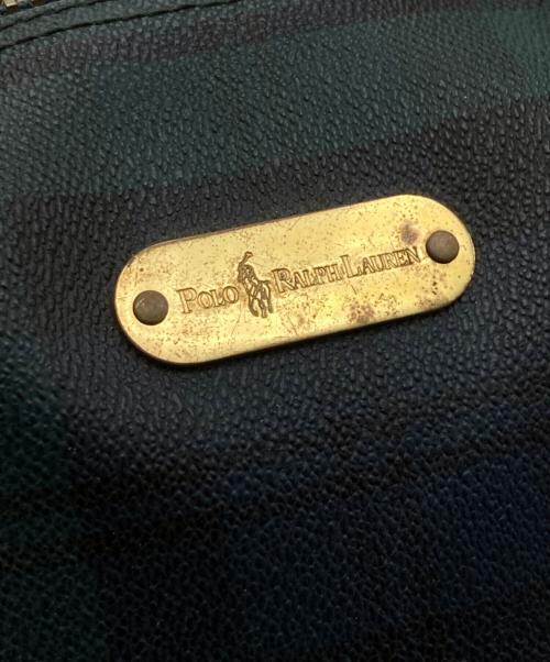 POLO RALPH LAUREN（ポロ・ラルフローレン）POLO RALPH LAUREN (ポロ・ラルフローレン) ボストンバッグ グリーンの古着・服飾アイテム