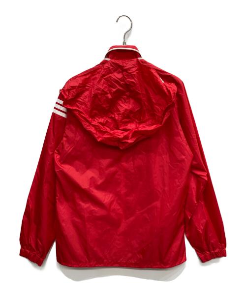 adidas（アディダス）adidas (アディダス) ナイロンジャケット レッド サイズ:Mの古着・服飾アイテム