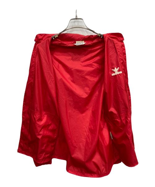 adidas（アディダス）adidas (アディダス) ナイロンジャケット レッド サイズ:Mの古着・服飾アイテム