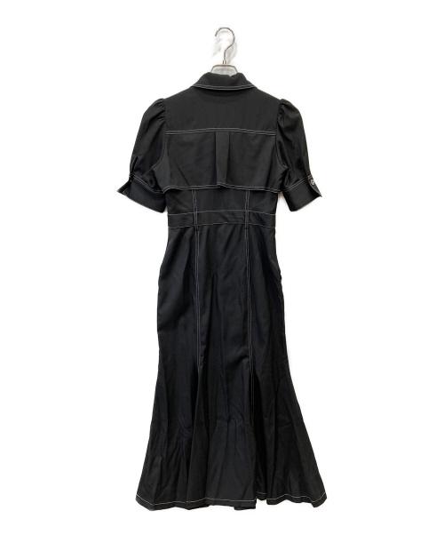 rienda（リエンダ）rienda (リエンダ) クロップレイヤードマーメイドワンピース ブラック サイズ:Sの古着・服飾アイテム