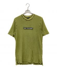 DIESEL（ディーゼル）の古着「ONLY THE BRAVE T-SHIRT」｜グリーン