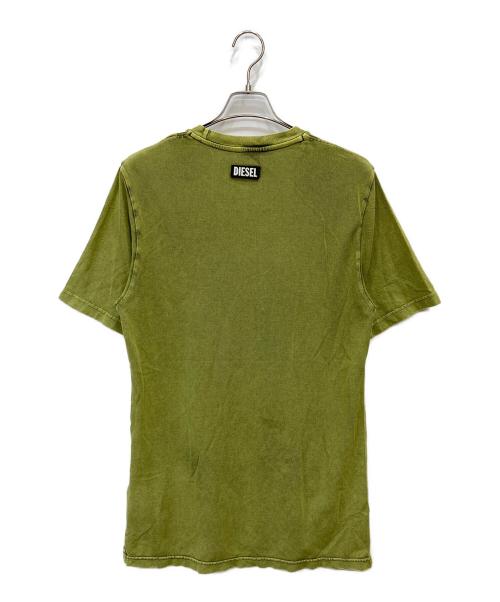 DIESEL（ディーゼル）DIESEL (ディーゼル) ONLY THE BRAVE T-SHIRT グリーン サイズ:Sの古着・服飾アイテム