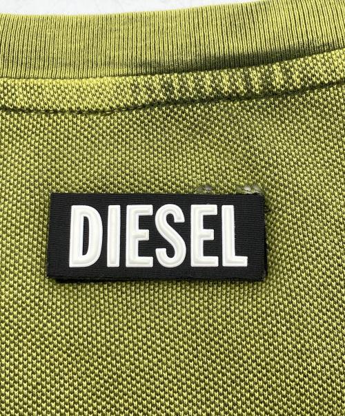 DIESEL（ディーゼル）DIESEL (ディーゼル) ONLY THE BRAVE T-SHIRT グリーン サイズ:Sの古着・服飾アイテム