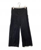 theoryセオリー）の古着「Eco crunch Wash Wide Pull On Gd」｜ブラック