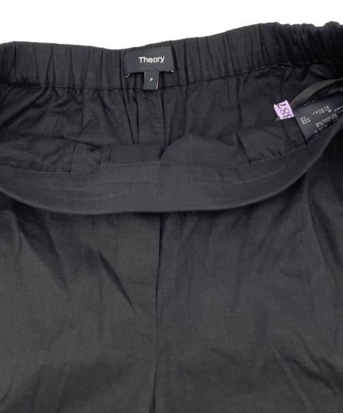 theory（セオリー）theory (セオリー) Eco crunch Wash Wide Pull On Gd ブラック サイズ:Pの古着・服飾アイテム