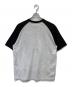paragraph (パラグラフ) アーチロゴラグランtシャツ ブラック サイズ:SIZE1：4000円