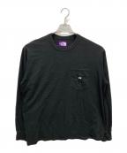 THE NORTH FACEザ ノース フェイス）の古着「7oz Long Sleeve Pocket Tee」｜ブラック