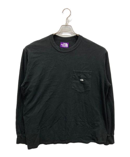 THE NORTH FACE（ザ ノース フェイス）THE NORTH FACE (ザ ノース フェイス) 7oz Long Sleeve Pocket Tee ブラック サイズ:Lの古着・服飾アイテム