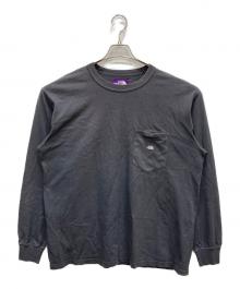 THE NORTH FACE（ザ ノース フェイス）の古着「7oz Long Sleeve Pocket Tee」｜グレー