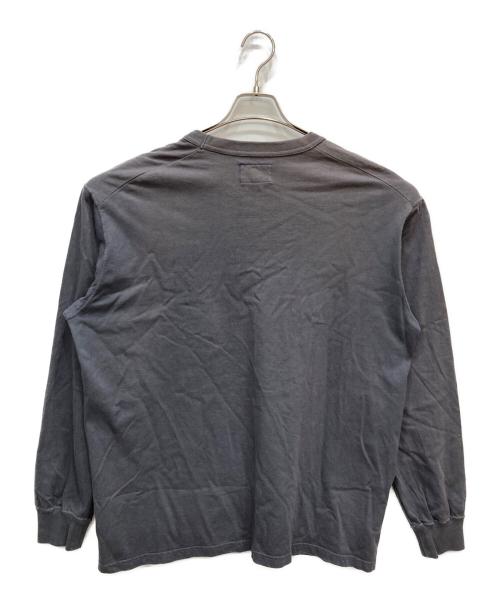 THE NORTH FACE（ザ ノース フェイス）THE NORTH FACE (ザ ノース フェイス) 7oz Long Sleeve Pocket Tee グレー サイズ:Lの古着・服飾アイテム