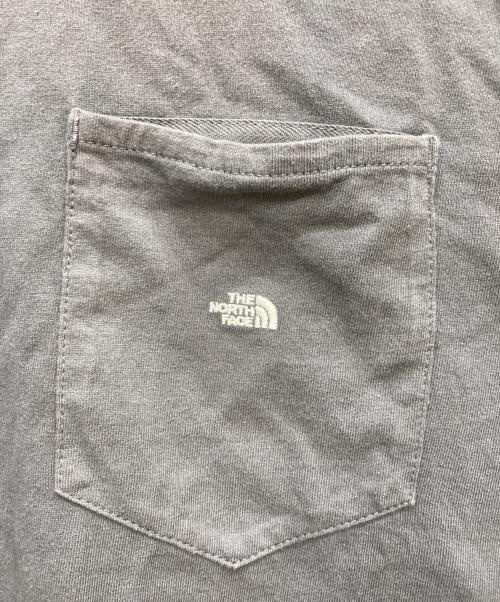 THE NORTH FACE（ザ ノース フェイス）THE NORTH FACE (ザ ノース フェイス) 7oz Long Sleeve Pocket Tee グレー サイズ:Lの古着・服飾アイテム