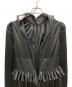 中古・古着 H&M (エイチアンドエム) rabanne (ラバンヌ) フリルデザインミニワンピース ブラック サイズ:S：5000円