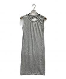 MM6 Maison Margiela（エムエムシックスメゾンマルジェラ）の古着「ノースリーブワンピース」｜グレー
