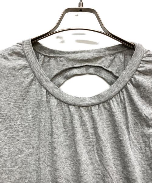 MM6 Maison Margiela（エムエムシックスメゾンマルジェラ）MM6 Maison Margiela (エムエムシックスメゾンマルジェラ) ノースリーブワンピース グレー サイズ:Sの古着・服飾アイテム