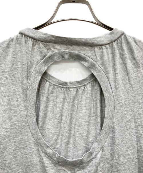 MM6 Maison Margiela（エムエムシックスメゾンマルジェラ）MM6 Maison Margiela (エムエムシックスメゾンマルジェラ) ノースリーブワンピース グレー サイズ:Sの古着・服飾アイテム