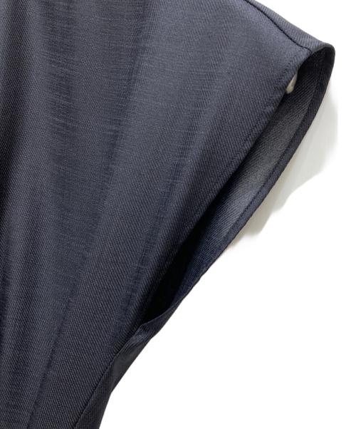 UNITED ARROWS TOKYO（ユナイテッドアローズトウキョウ）UNITED ARROWS TOKYO (ユナイテッドアローズトウキョウ) 半袖ワンピース ネイビー サイズ:Ⅿの古着・服飾アイテム