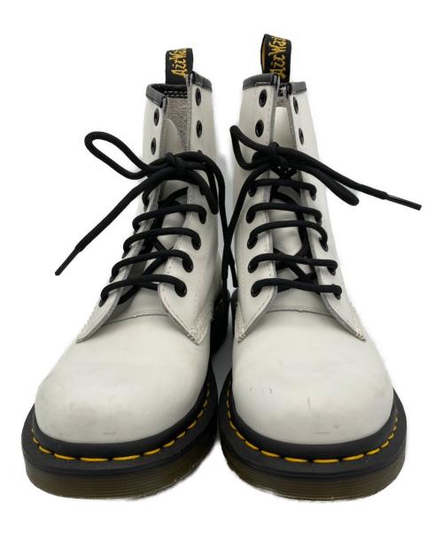 Dr.Martens（ドクターマーチン）Dr.Martens (ドクターマーチン) 8ホールブーツ ホワイト サイズ:23cmの古着・服飾アイテム