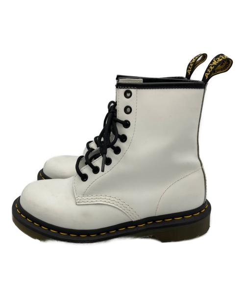 Dr.Martens（ドクターマーチン）Dr.Martens (ドクターマーチン) 8ホールブーツ ホワイト サイズ:23cmの古着・服飾アイテム