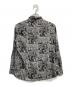 Hysteric Glamour (ヒステリックグラマー) リネン混アメコミ柄シャツ グレー サイズ:FREE：4000円