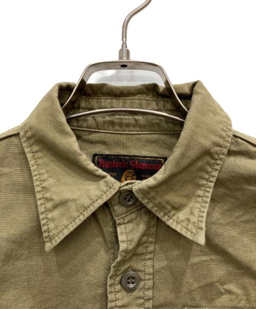 Hysteric Glamour（ヒステリックグラマー）Hysteric Glamour (ヒステリックグラマー) シャツ カーキ サイズ:Ⅿの古着・服飾アイテム
