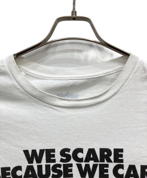 DISNEY（ディズニー）Disney (ディズニー) weber Monsters Inc. T-shirt ホワイト サイズ:XLの古着・服飾アイテム