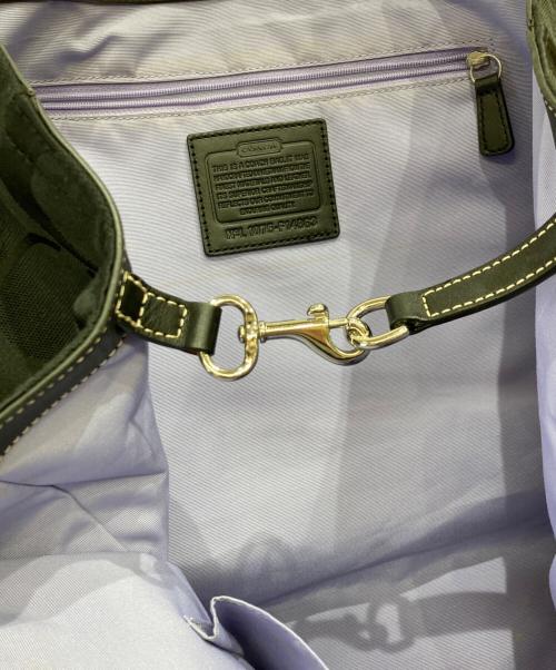 COACH（コーチ）COACH (コーチ) トートバッグ ブラックの古着・服飾アイテム