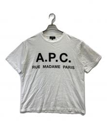 A.P.C.（アーペーセー）の古着「半袖カットソー」｜ホワイト