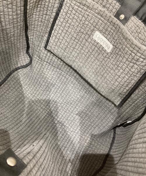 Gypsohila（ジプソフィア）Gypsohila (ジプソフィア) Class bag グレーの古着・服飾アイテム
