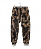 SUPREMEシュプリーム）の古着「Bleached Leopard Sweatpants」｜ブラウン