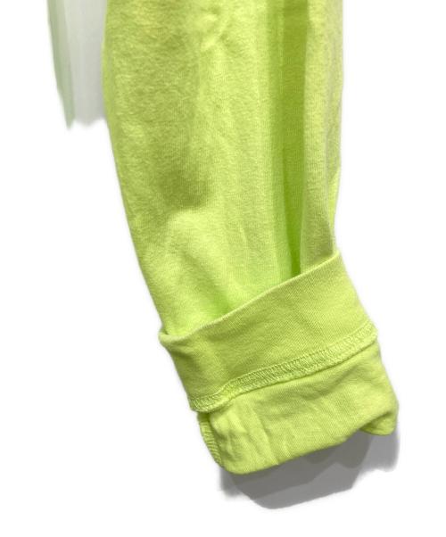 OFFWHITE（オフホワイト）OFFWHITE (オフホワイト) モックネックカットソー イエロー サイズ:Ⅿの古着・服飾アイテム