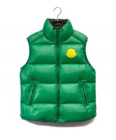 中古・古着通販】MONCLER (モンクレール) ダウンベスト ブルー サイズ